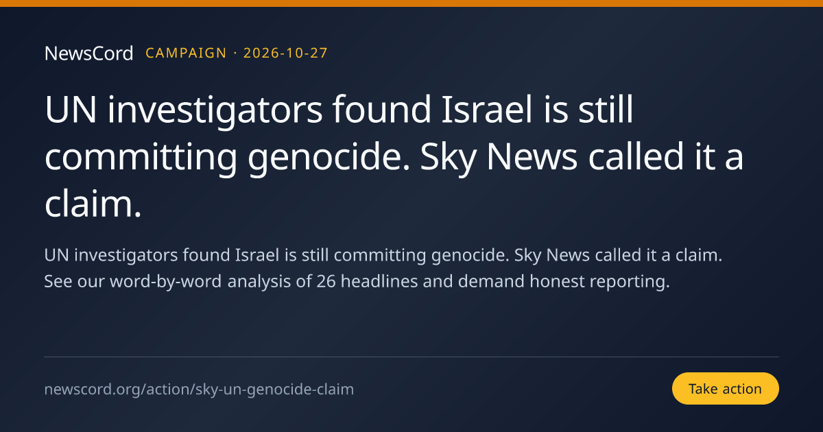 UN investigators found Israel is still committing genocide. Sky News ...