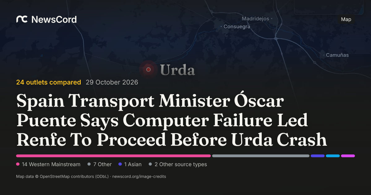 Transport Minister Says Renfe Ran Despite Red Signal