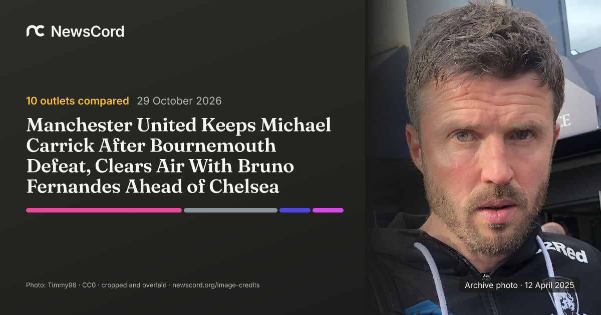 Manchester United Keeps Michael Carrick After Bournemouth Defeat ...
