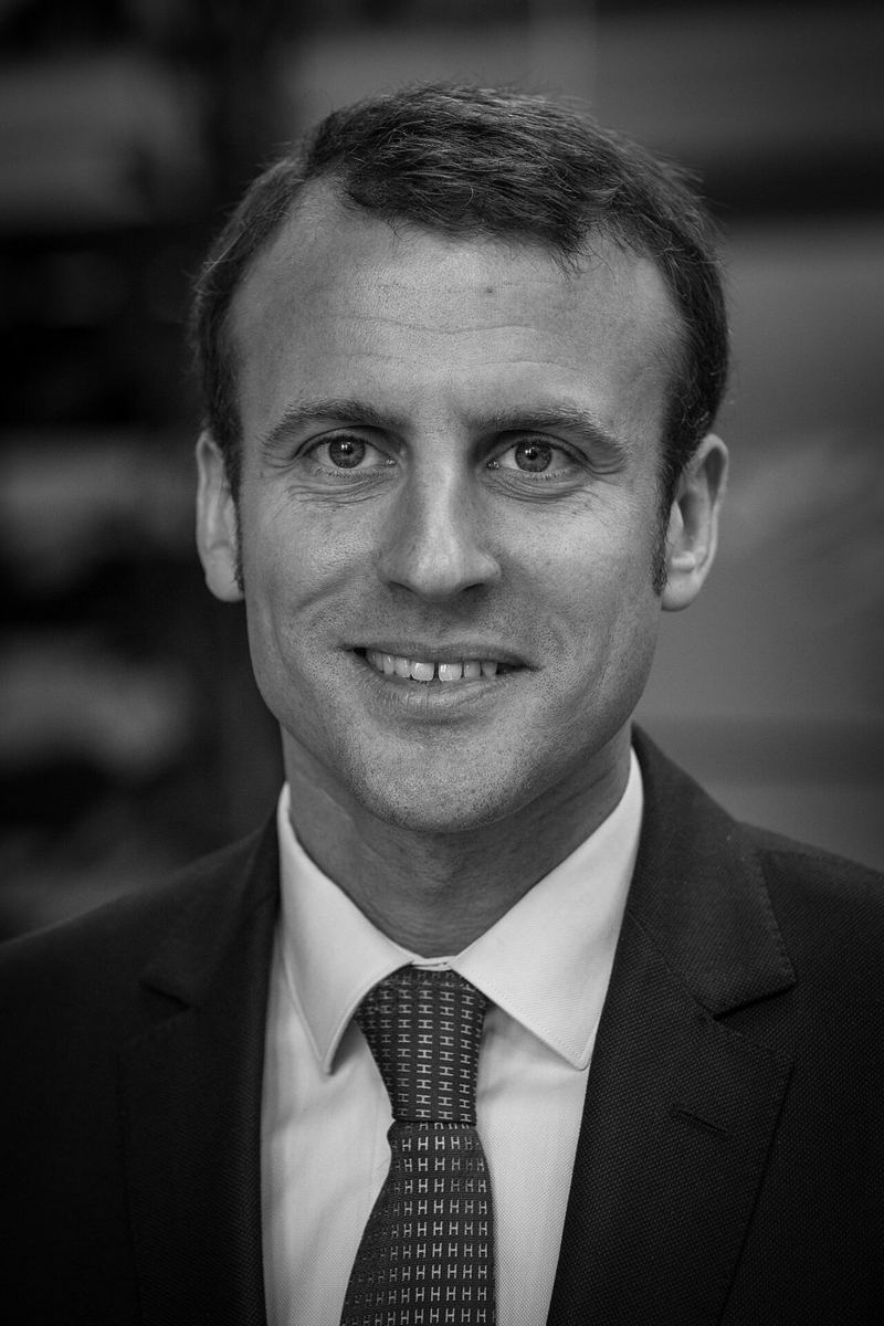 Emmanuel Macron, context photograph from 2015-04-28
