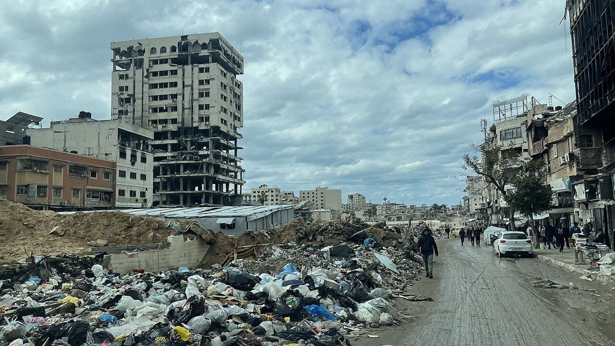 Gaza City, context photograph from 2025-02-23