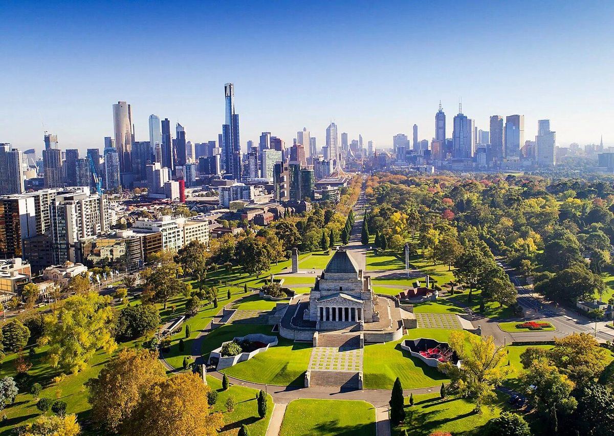 Melbourne, context photograph from 2020-05-10