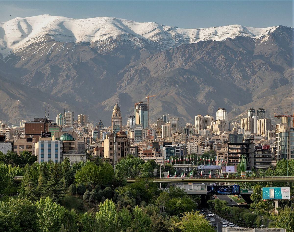 Tehran, context photograph from 2018-04-26
