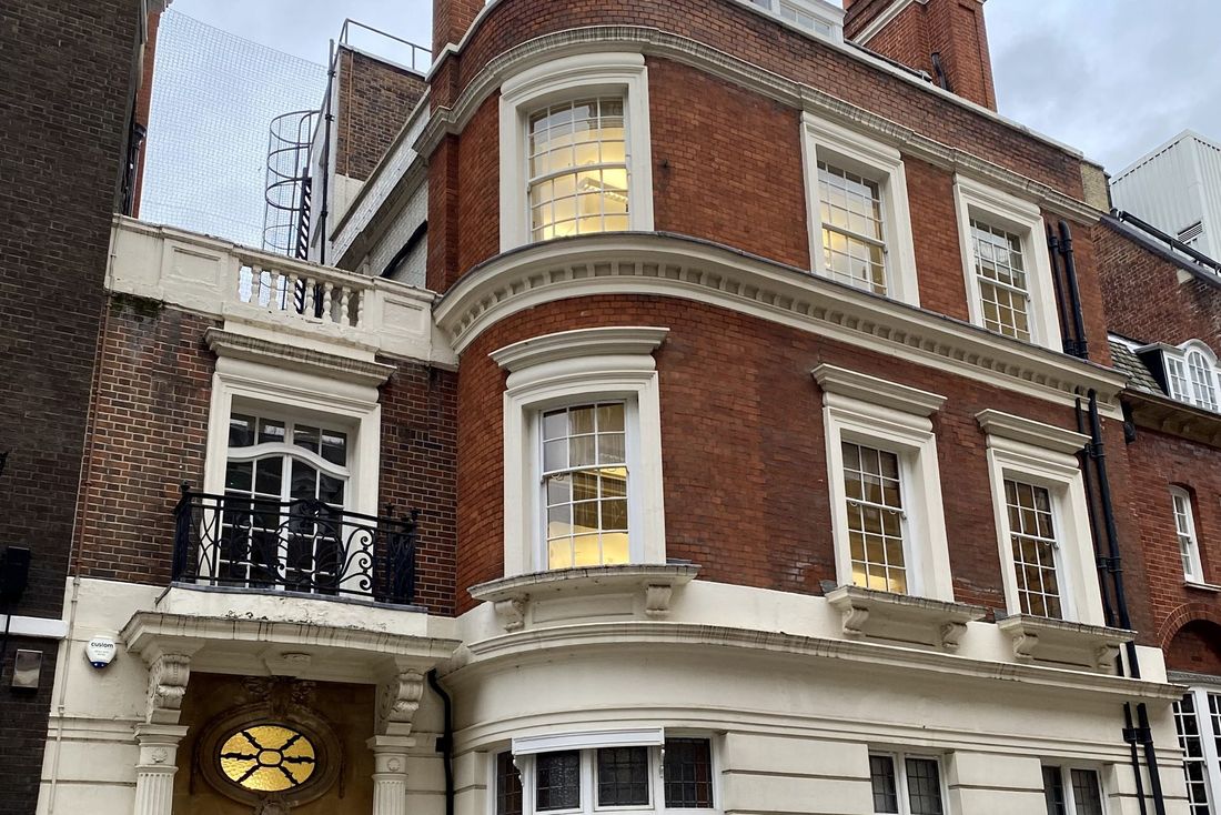 22 Old Queen Street, Westminster, home of the Spectator, in December 2023